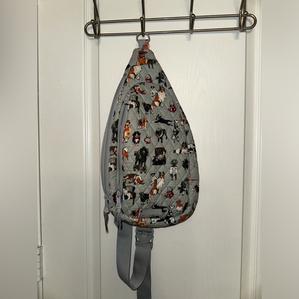 Vera Bradley Essential Sling in Dog Show